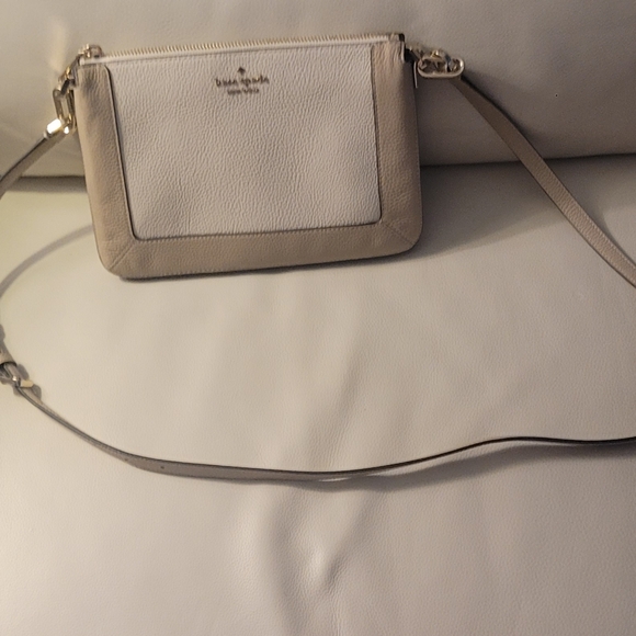 Kate Spade Cream and Tan Crossbody Bag - Picture 4 of 4